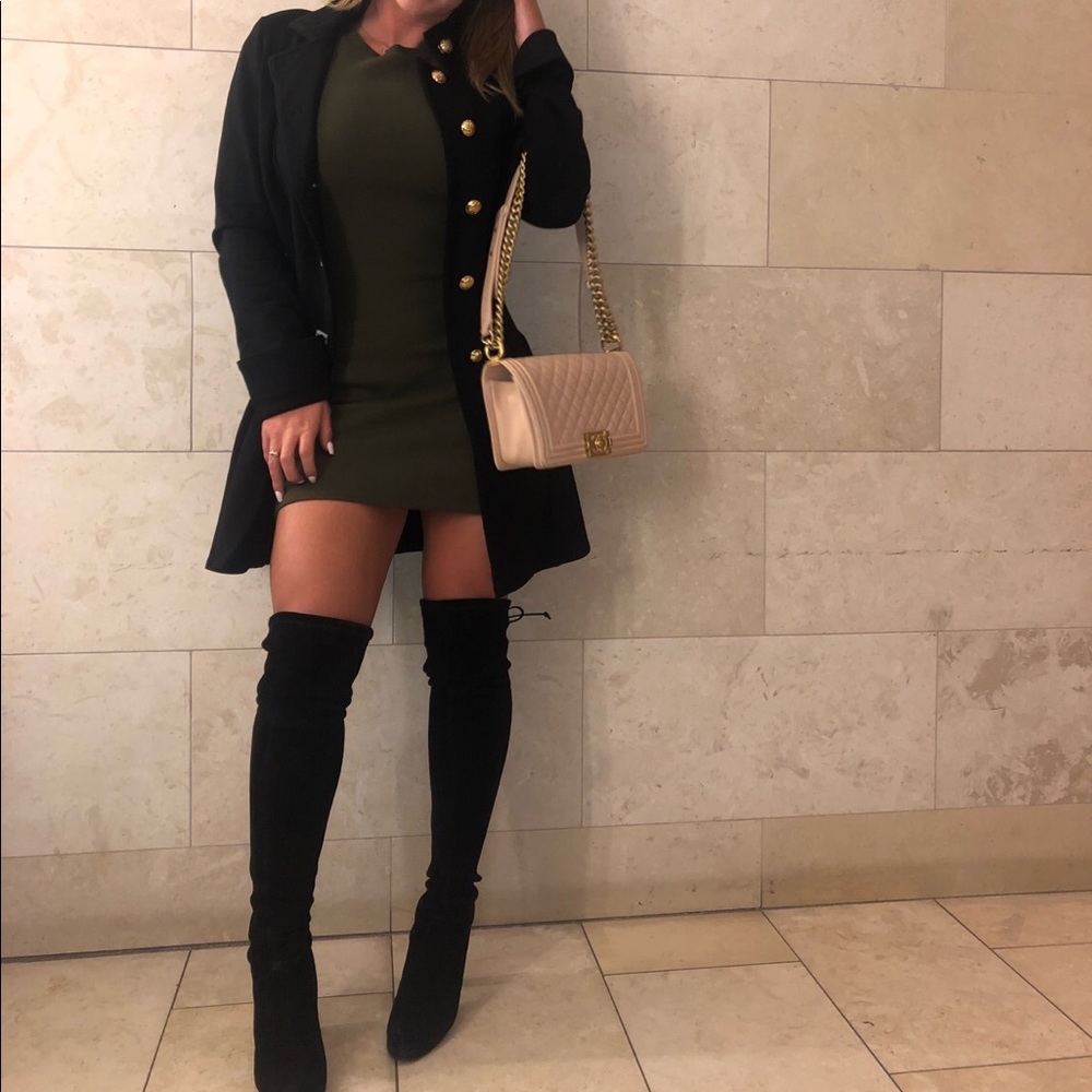 Green dress